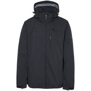 Trespass Mens Weir Waterproof Jacket / Black